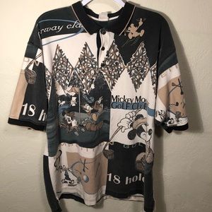 Vintage Disney Golf Polo